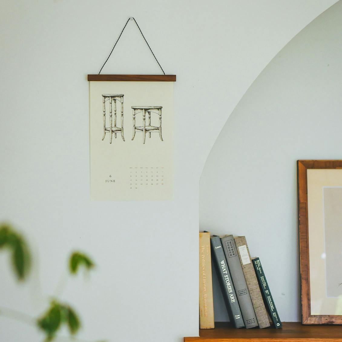 アートを飾るようなオリジナルカレンダー