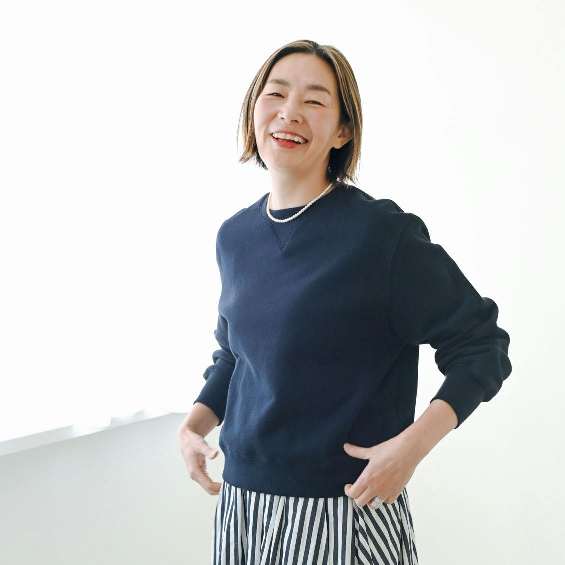 【着用レビュー】2サイズ展開。「やわらか素材の定番スウェット」を5名が着てみました