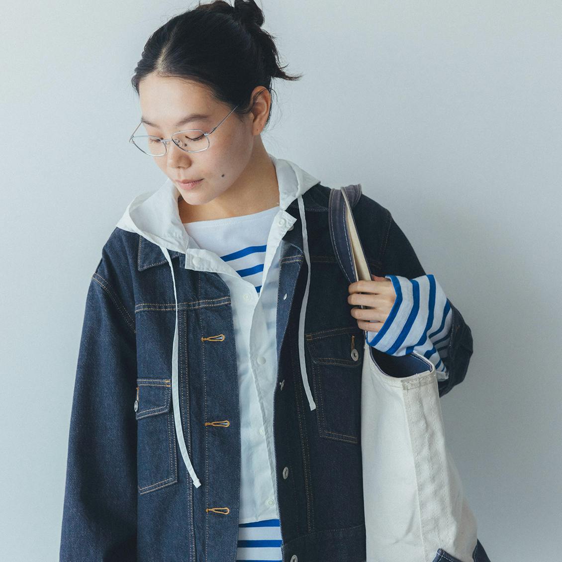 ボーダー×デニムとの合わせも◎