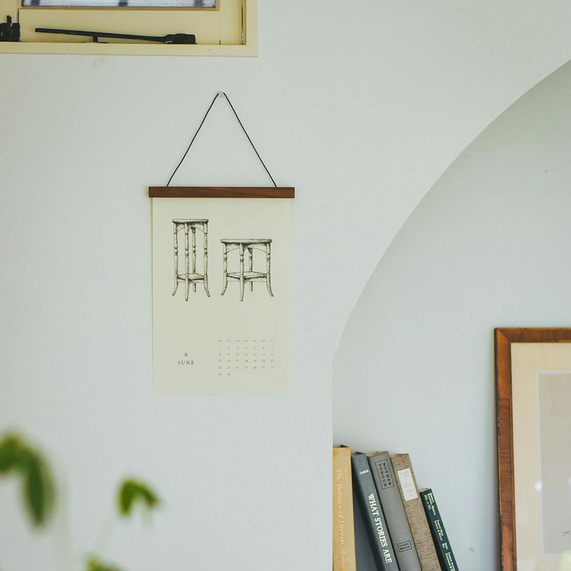 アートを飾るようなオリジナルカレンダー