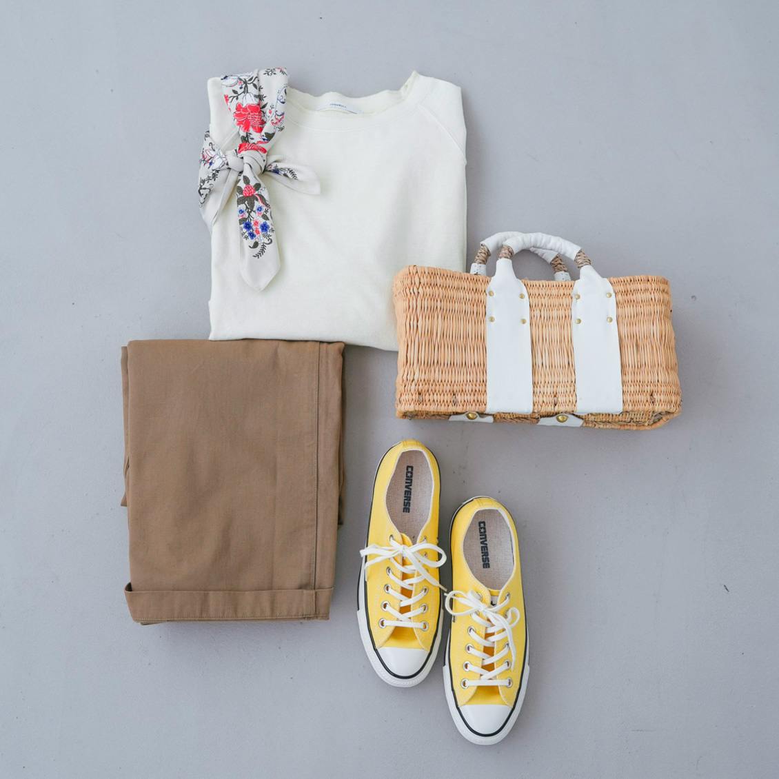 気負わないオシャレに