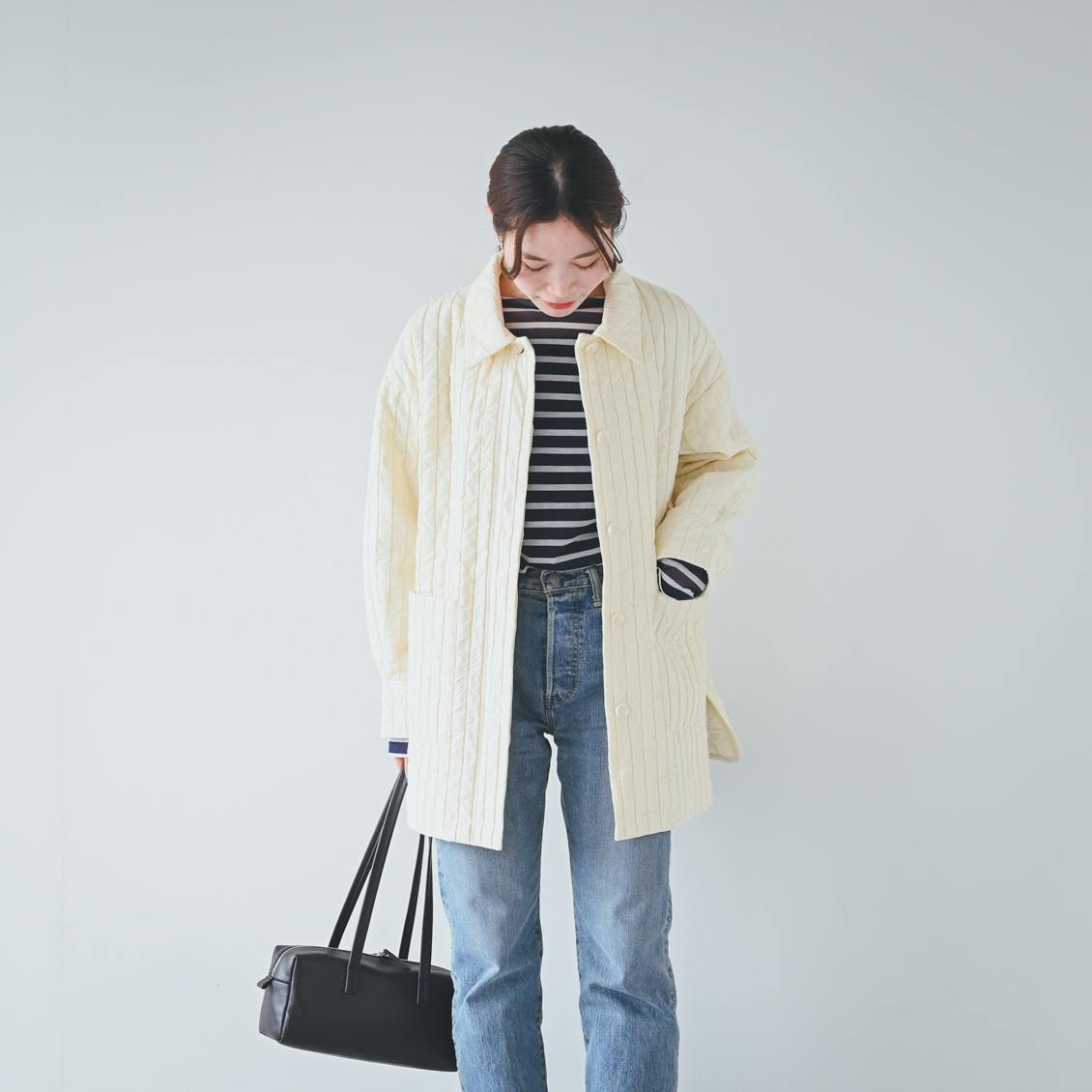 【スタッフの愛用品】白ってうれしい。お気に入りのライトジャケット