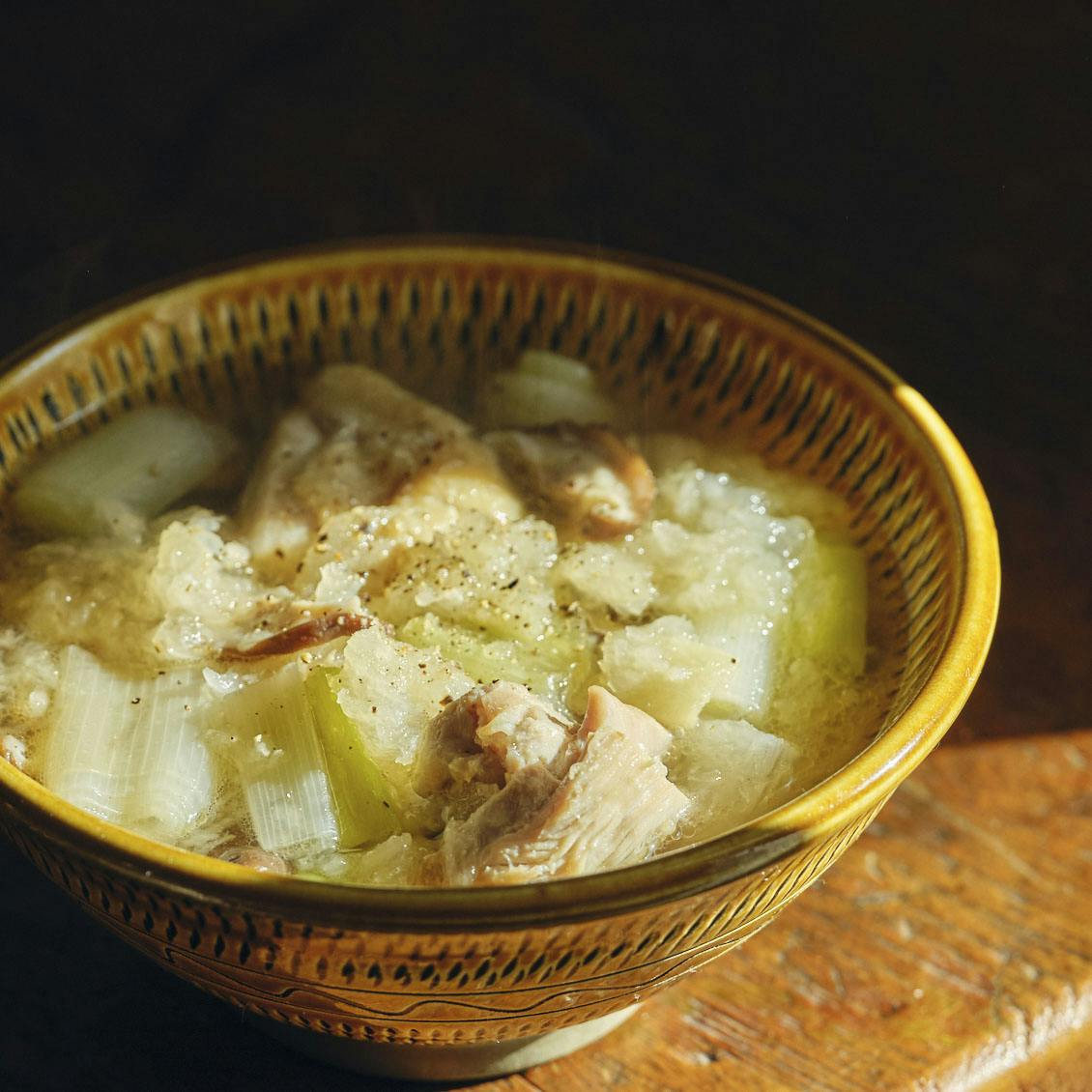 【具沢山スープ】1：重たい体をリセット。「鶏肉とねぎのみぞれスープ」