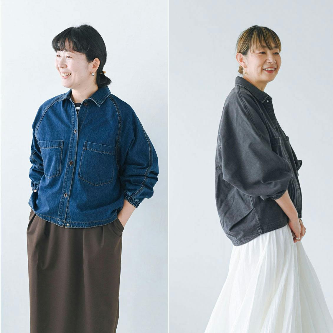 【着用レビュー】JOHNBULLのデニムシャツブルゾンをスタッフ4名が着てみました