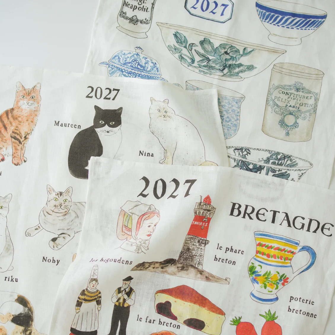 【新商品】fog linen work × イザベルさんのカレンダークロスが、今年も届きました！