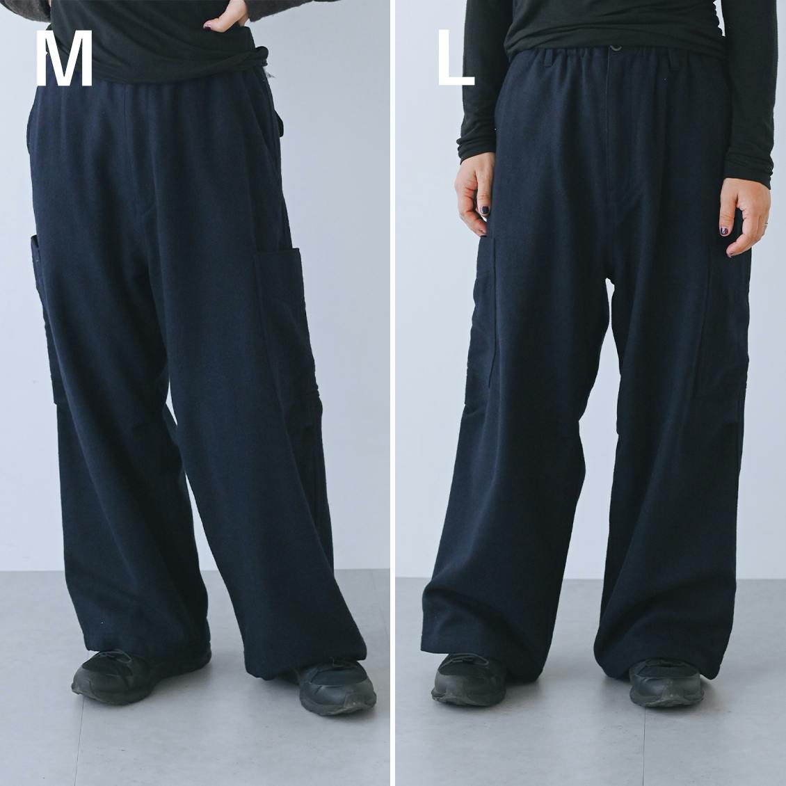 着用レビュー】ウールカーゴパンツを身長別5名が着てみました - 北欧