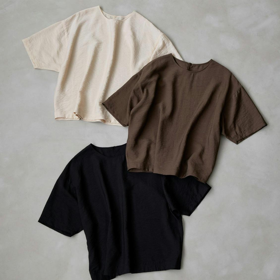 新色＆再入荷】あのTシャツブラウスに、待望の「秋色」が