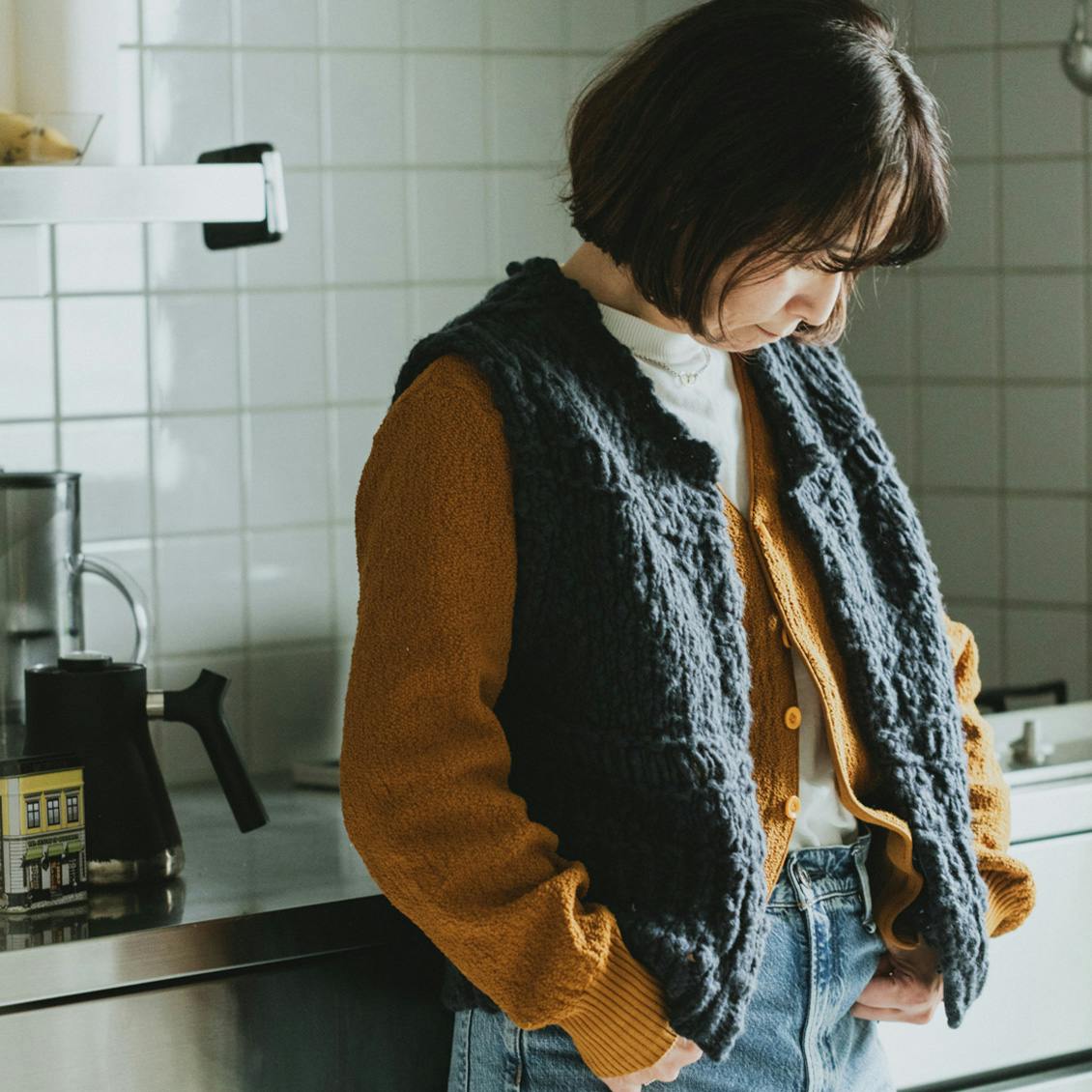冬の装いに｜葉田いづみさんの私服コーデ