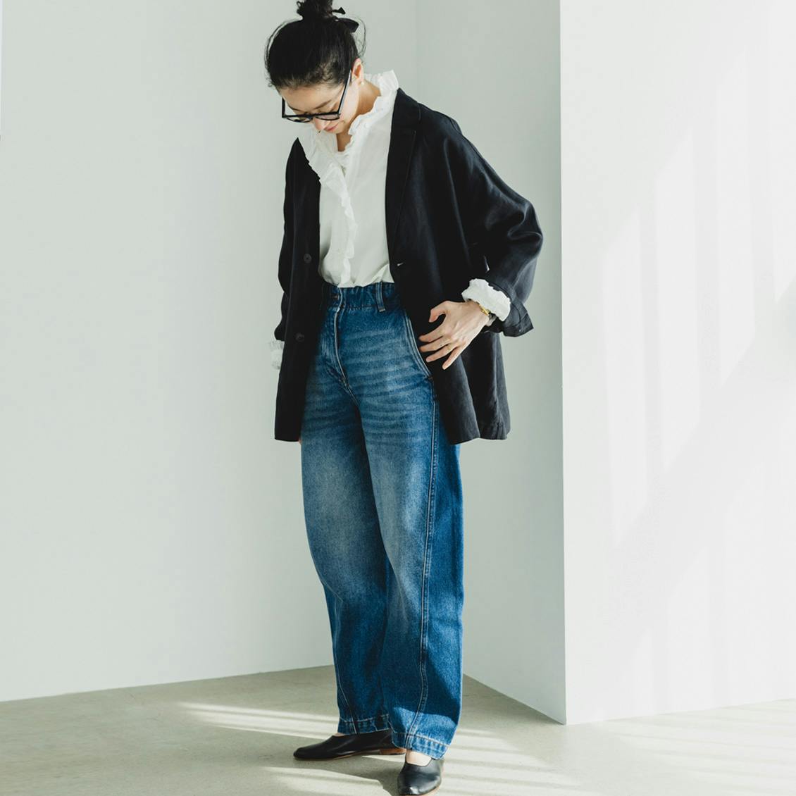 ほどよくラフに、それでいて上品に