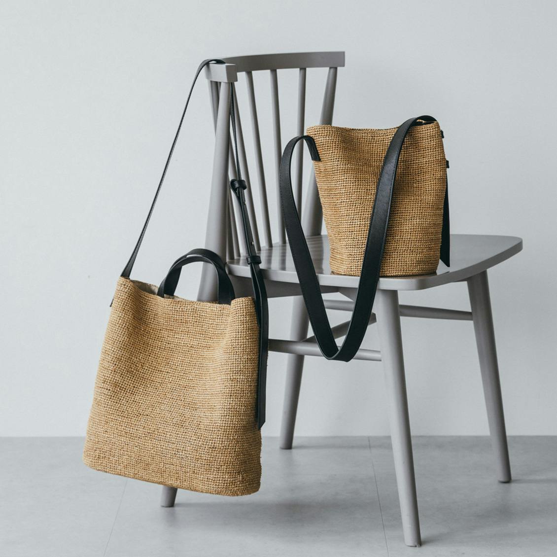 憧れのかごバッグをもっと身軽に