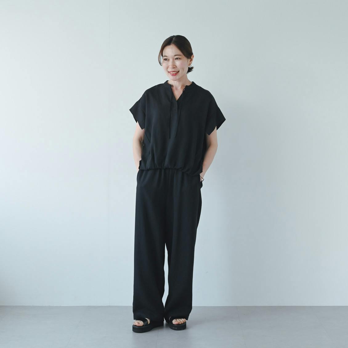 【着用レビュー】夏のきれい見えセットアップをスタッフ5名が着てみました