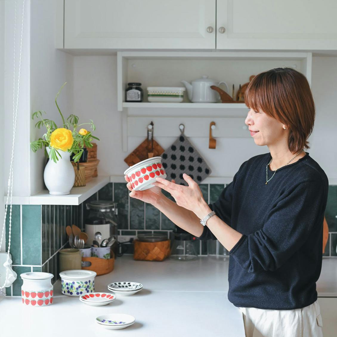 店長佐藤もまいにち愛用！たのしい果物柄と暮らした半年間