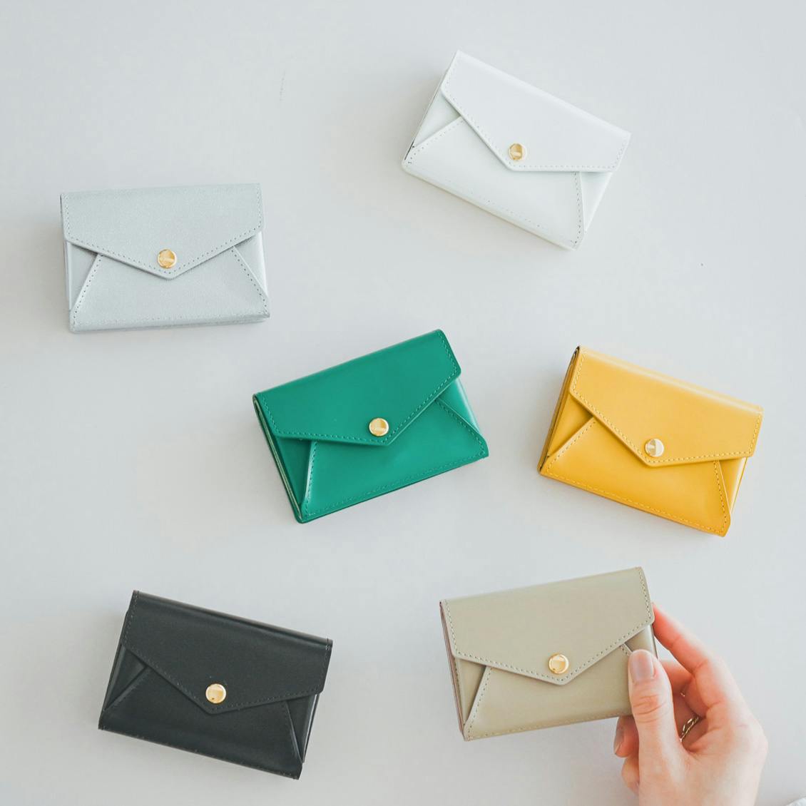 当店のロングセラー「手のひら財布」に新色登場！