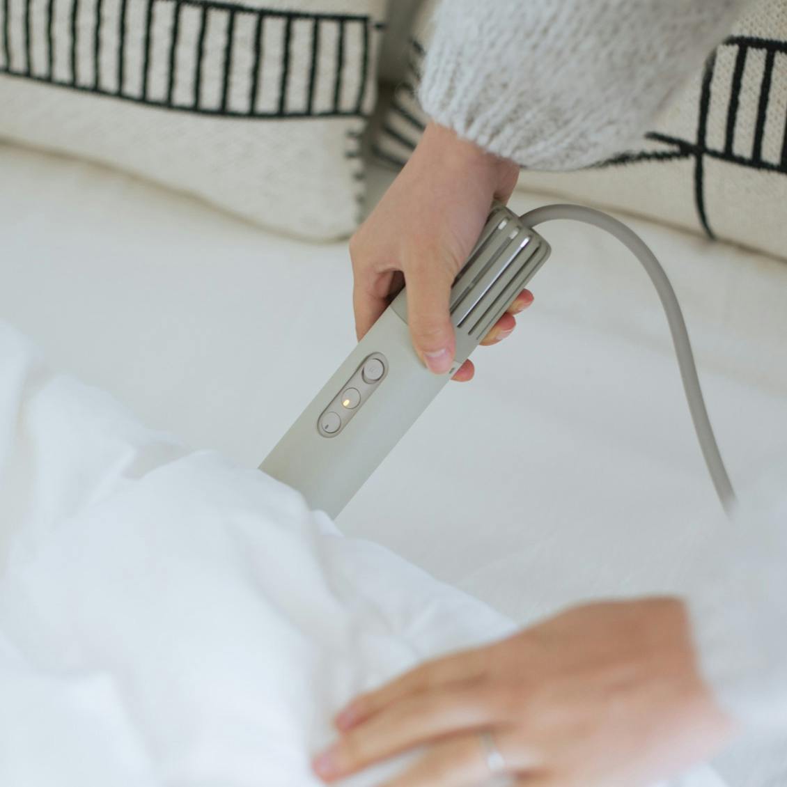 室内で、天日干しのような心地よさを