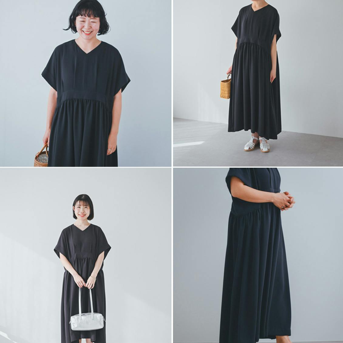 北欧暮らしの道具店　UVロングカーディガン 着用レビュー】当店オリジナル「UVカット ロングカーディガン」を、2名