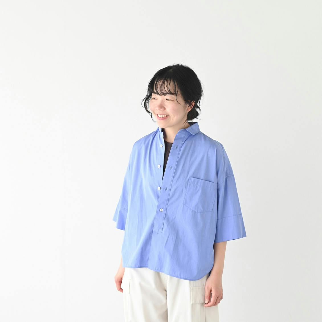 【着用レビュー】TICCAの半袖シャツを3名が着てみました