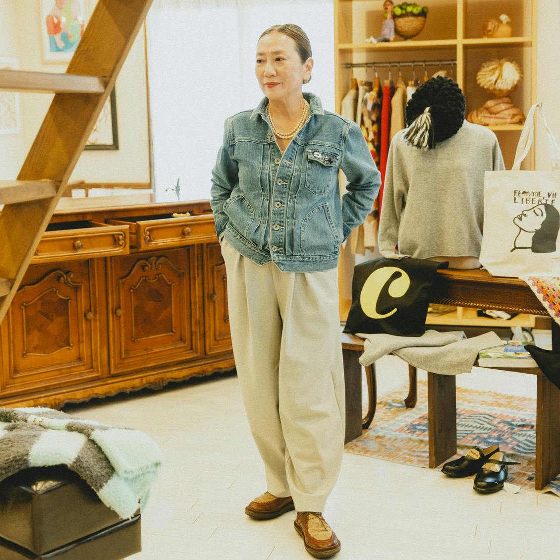 【あこがれの人】前編：去年よりも、もっと素敵に。おしゃれ上手な西谷恵子さんを訪ねました