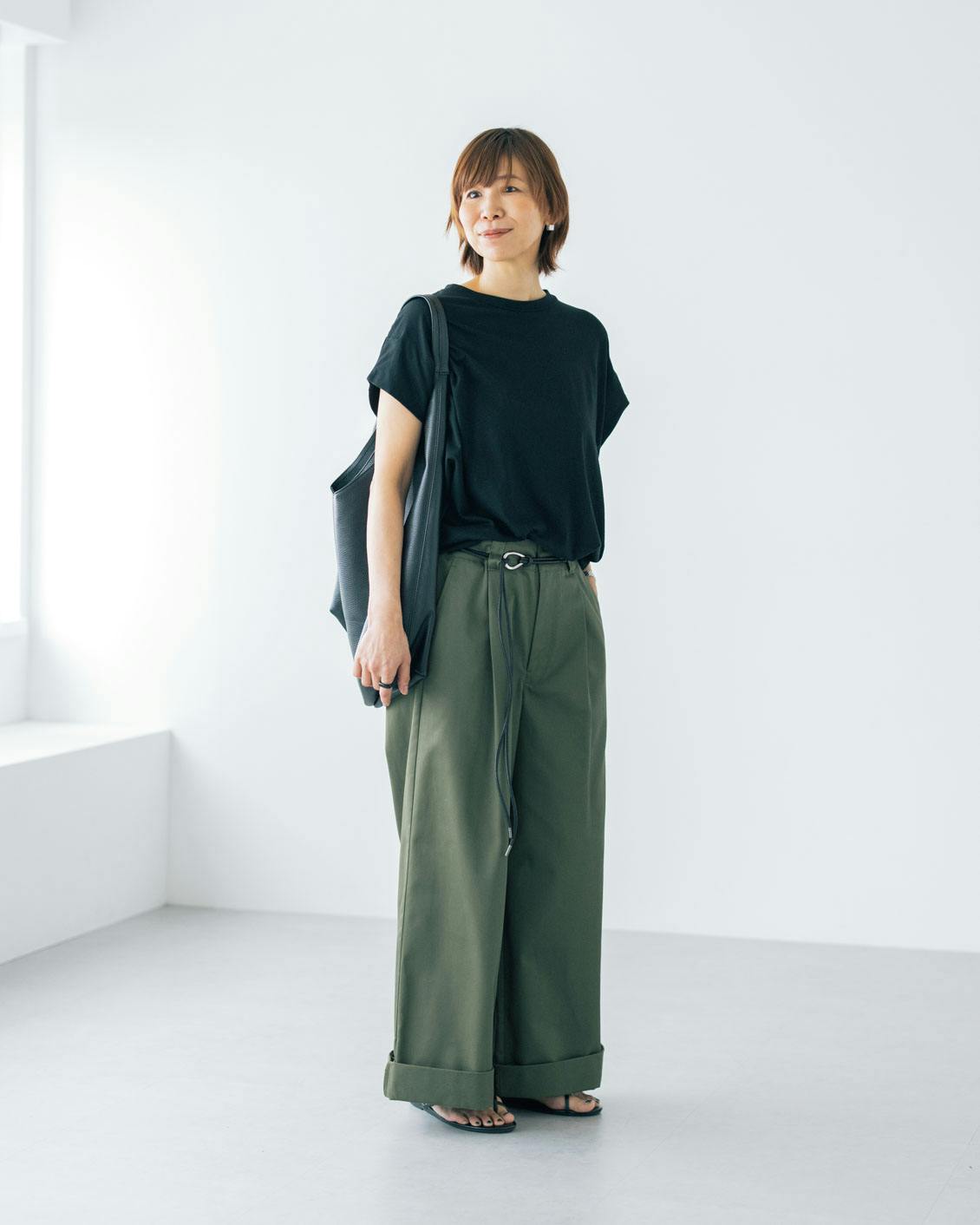 開発秘話＆着回しコーデ】海外スナップで見たリラックス感を。店長佐藤