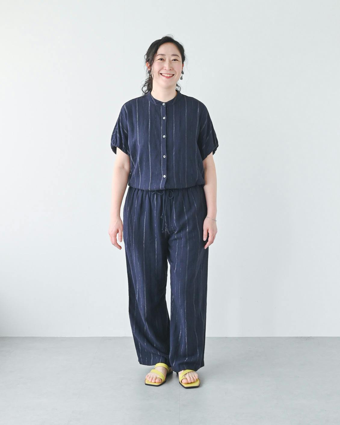 北欧、暮らしの道具店　オールインワン見えするささやかラメのセットアップ オールインワン見えするささやかラメのセットアップ - 北欧