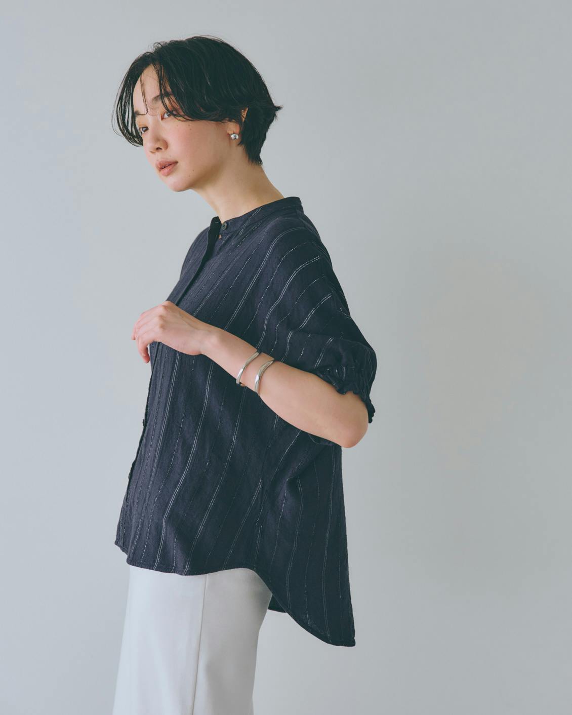 北欧、暮らしの道具店　オールインワン見えするささやかラメのセットアップ オールインワン見えするささやかラメのセットアップ - 北欧