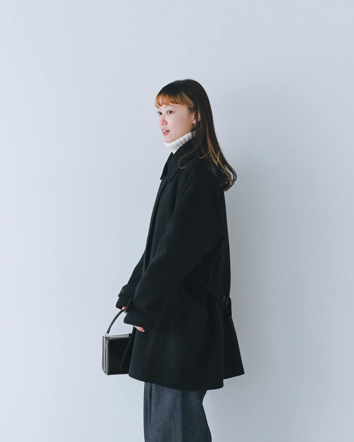 着用レビュー】foufouスタッフも一緒に6名がウールコートを着ました