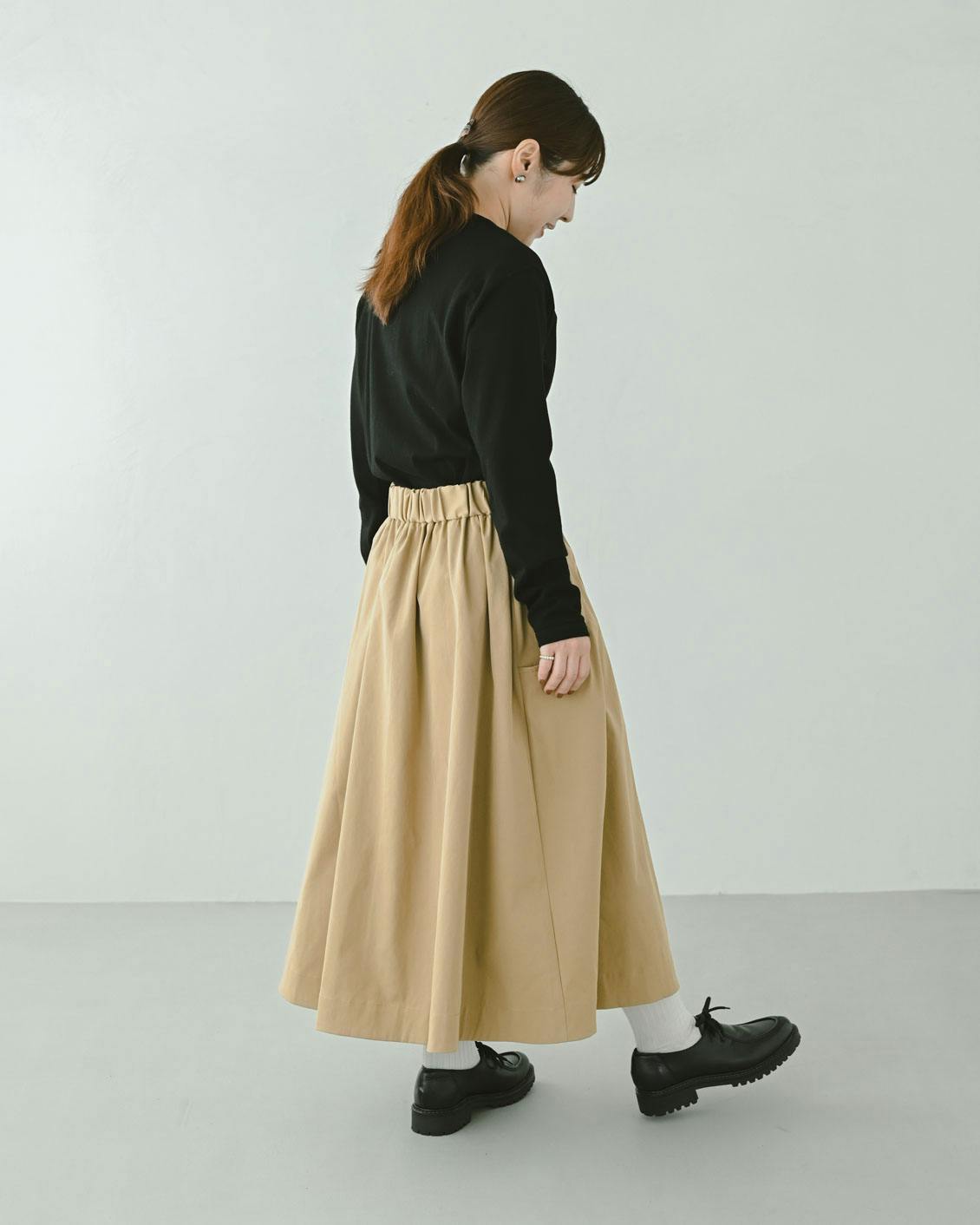 着用レビュー】香菜子さんとつくったフレアスカートをスタッフ4名が