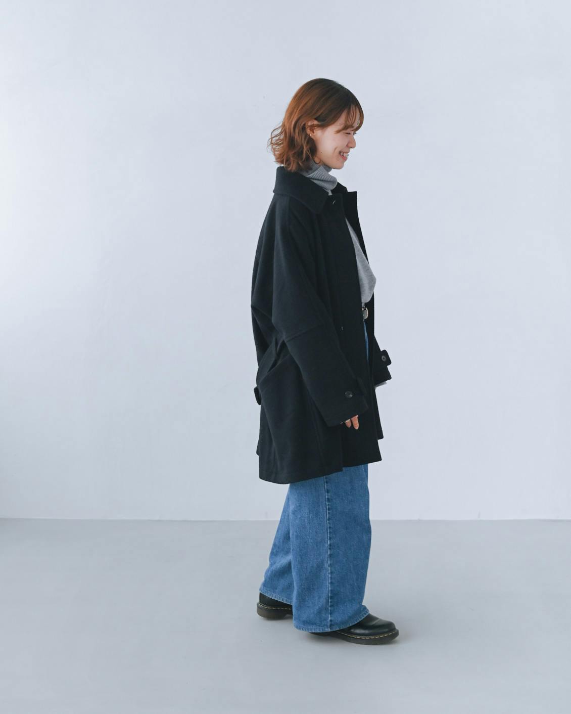 着用レビュー】foufouスタッフも一緒に6名がウールコートを着ました