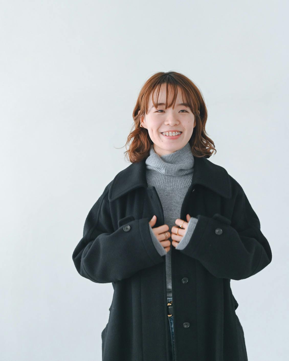 着用レビュー】foufouスタッフも一緒に6名がウールコートを着ました