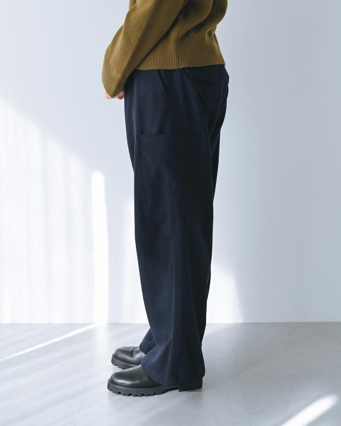 着用レビュー】ウールカーゴパンツを身長別5名が着てみました - 北欧