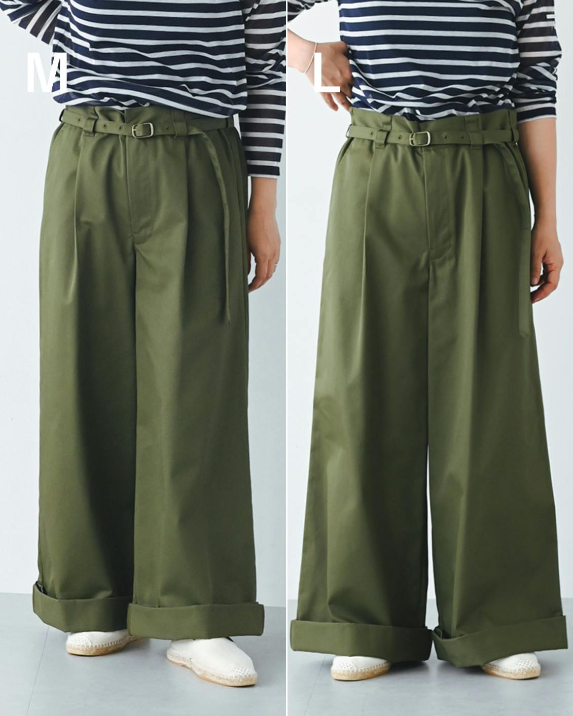 着用レビュー】「大人のためのワイドチノパンツ」を5名のスタッフが着