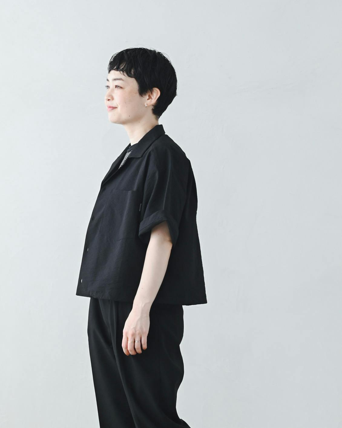 シアサッカーシャツ＆バルーンスカートセットアップ北欧、暮らしの道具店