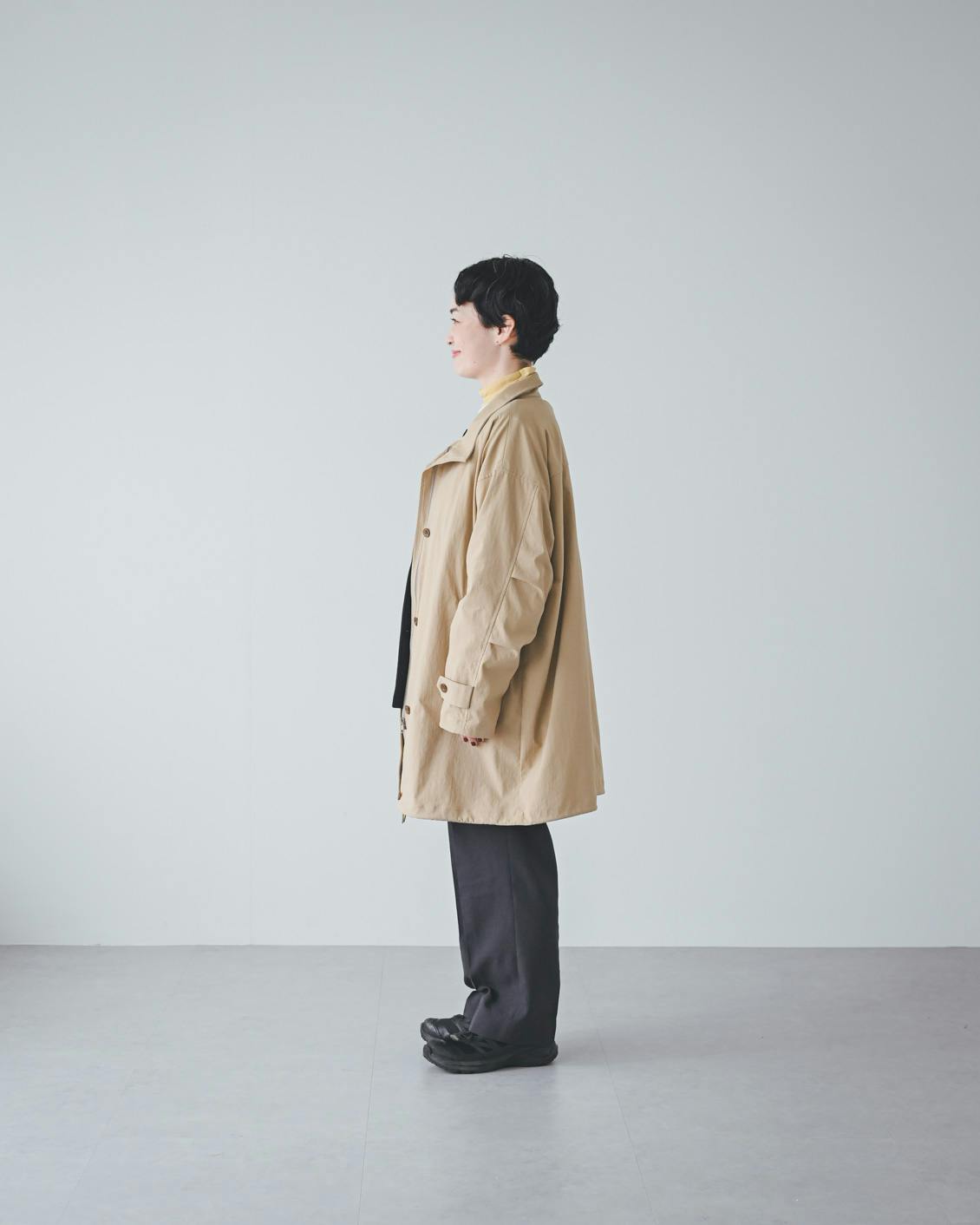 着用レビュー】「中綿ベスト付きアウター」を5名のスタッフが試着しま