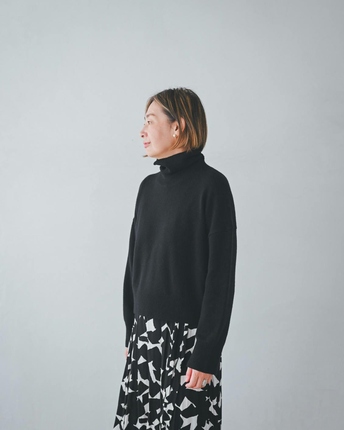 北欧、暮らしの道具店 やわらかに包むカシミヤシルク混の