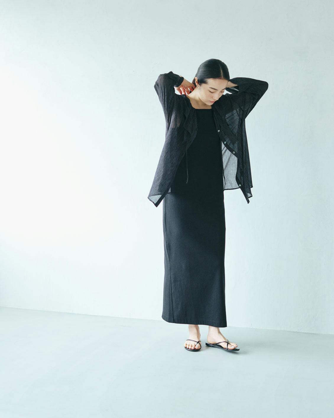 新商品】今から真夏まで大活躍。ほんのりシアーな「フリルカラー