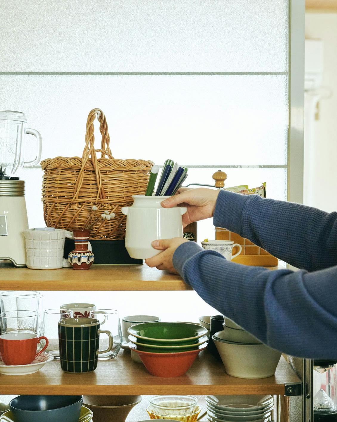 スタッフのキッチン探訪】ずっと愛せるキッチン雑貨を迎えたら。「陶器