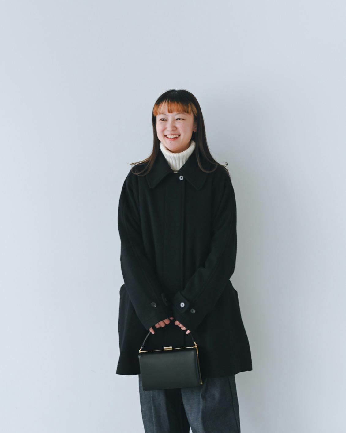 着用レビュー】foufouスタッフも一緒に6名がウールコートを着ました