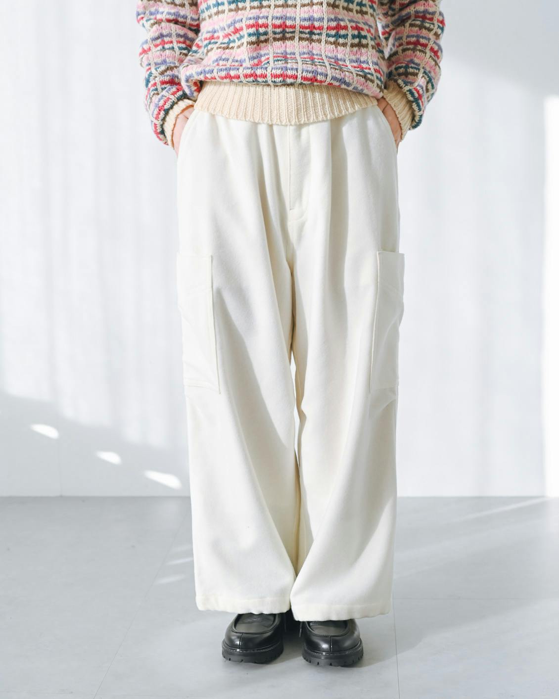 着用レビュー】ウールカーゴパンツを身長別5名が着てみました - 北欧