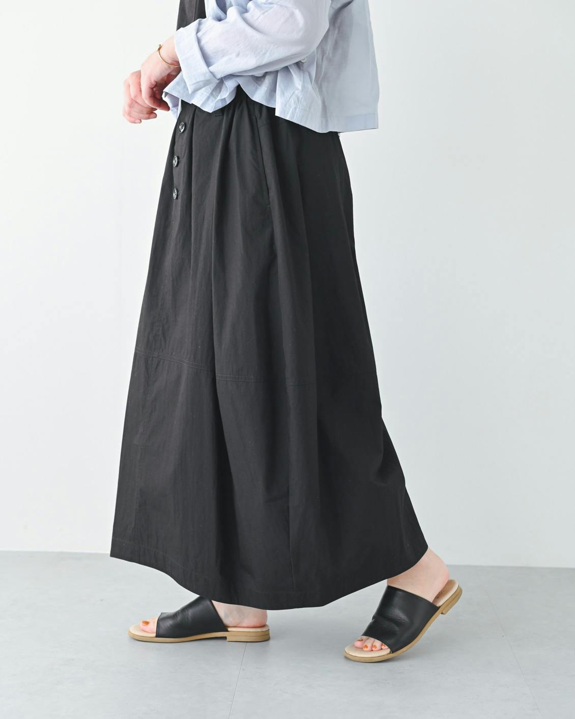 北欧暮らしの道具店　コクーンスカート コーデの主役にしたい、大人のためのコクーンスカート
