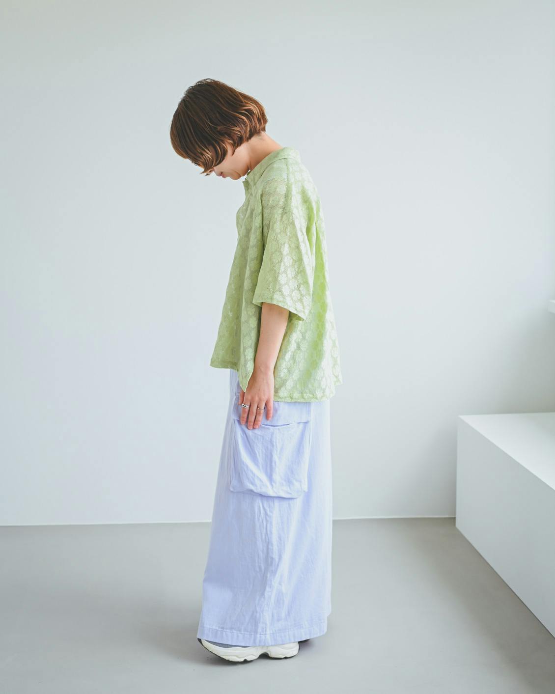 着用レビュー】INDIA INDUSTRYのレースシャツを4名のスタッフが試着