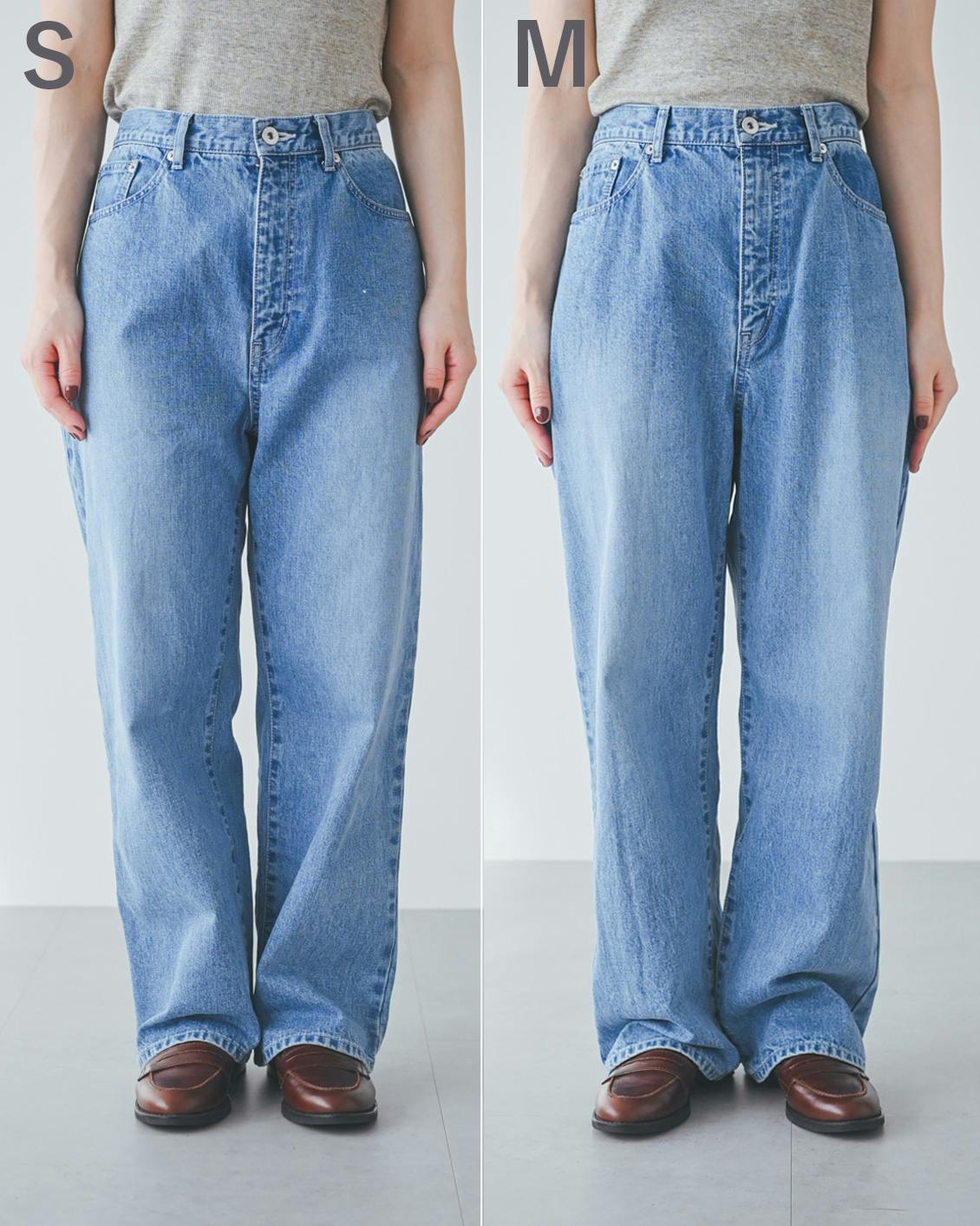 着用レビュー】ストレートデニムを身長別7名が着てみました - 北欧