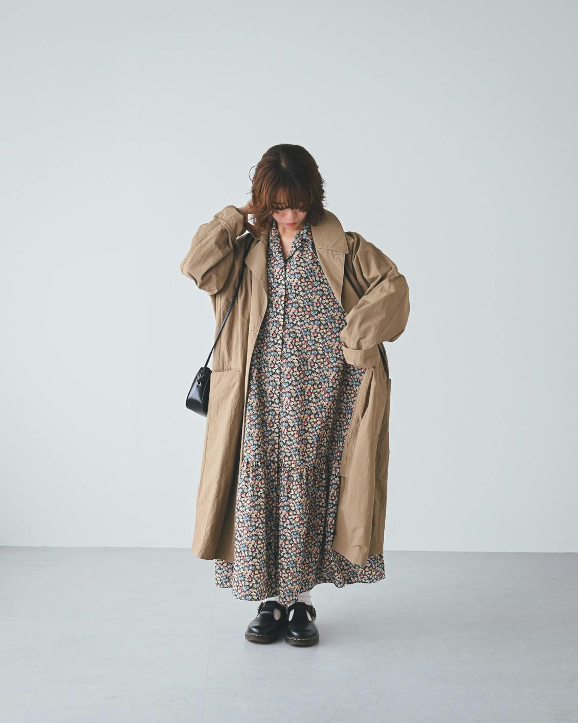 着用レビュー】大人の花柄ワンピースを、6名のスタッフが試着しました