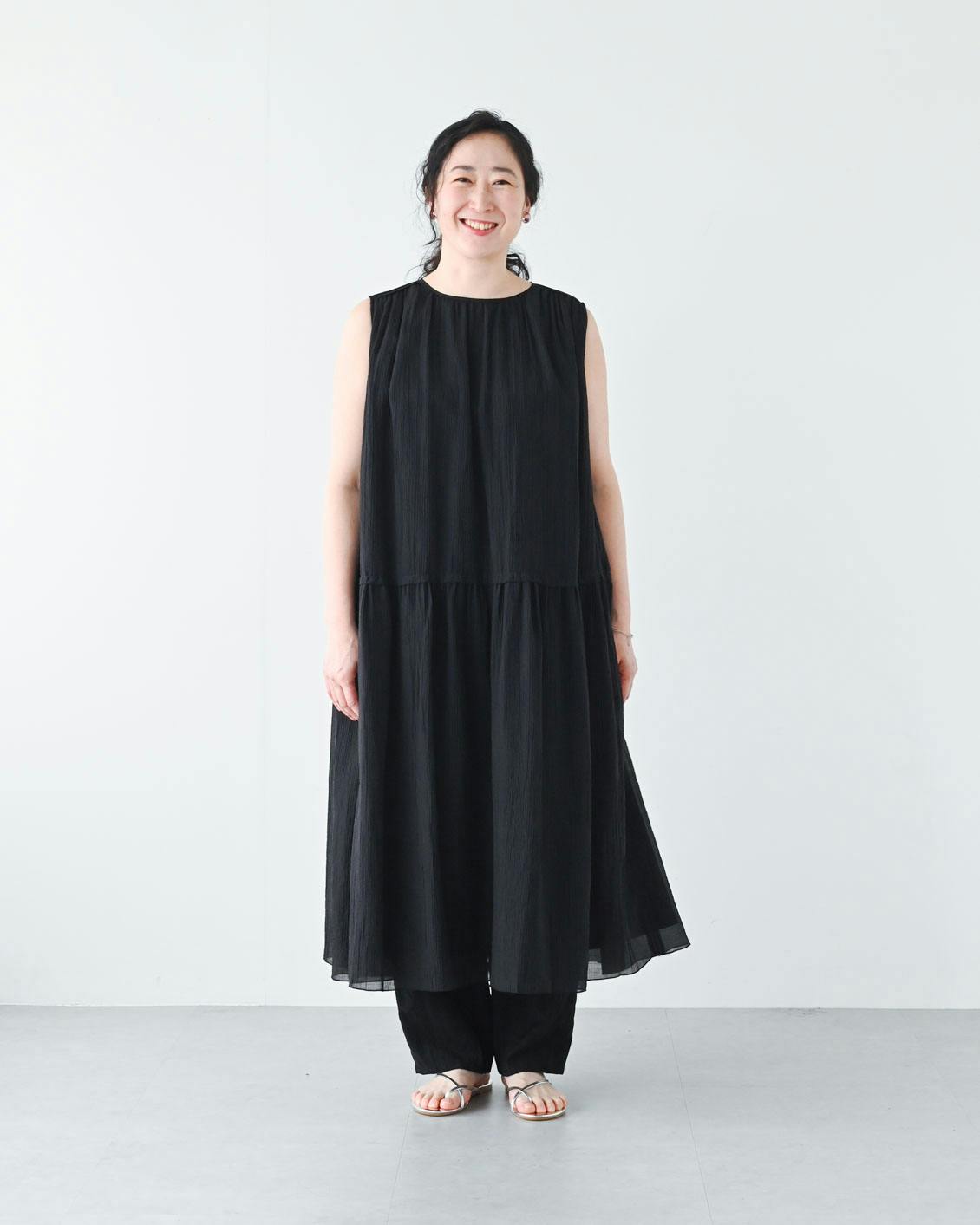 着用レビュー】この夏の、とっておき。「ランダムプリーツの