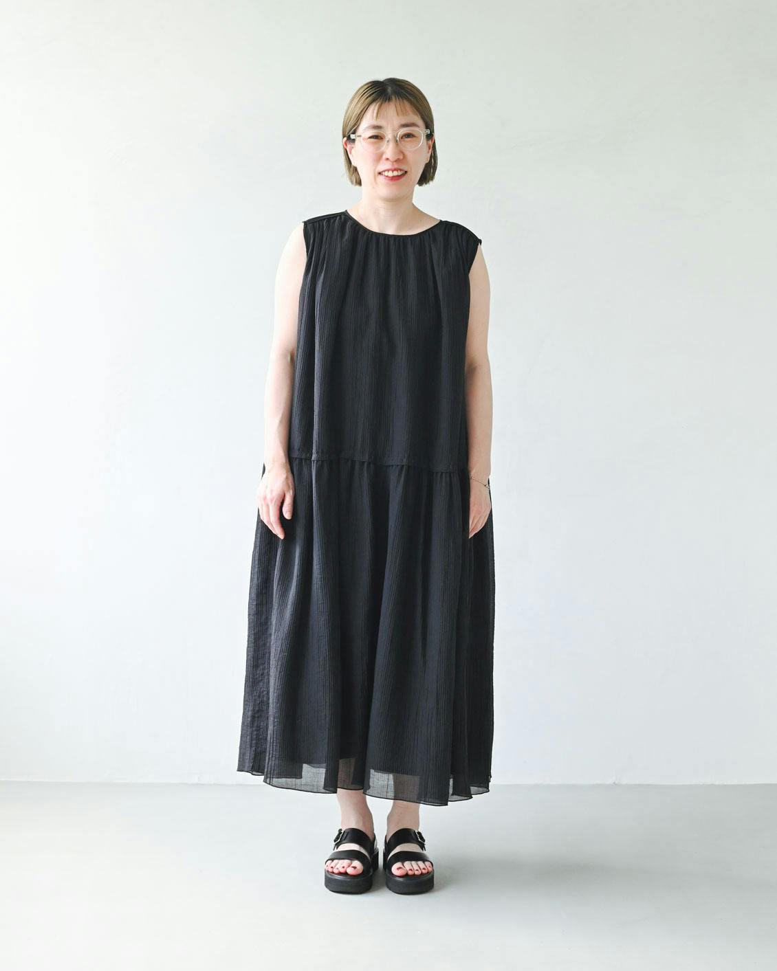着用レビュー】この夏の、とっておき。「ランダムプリーツの