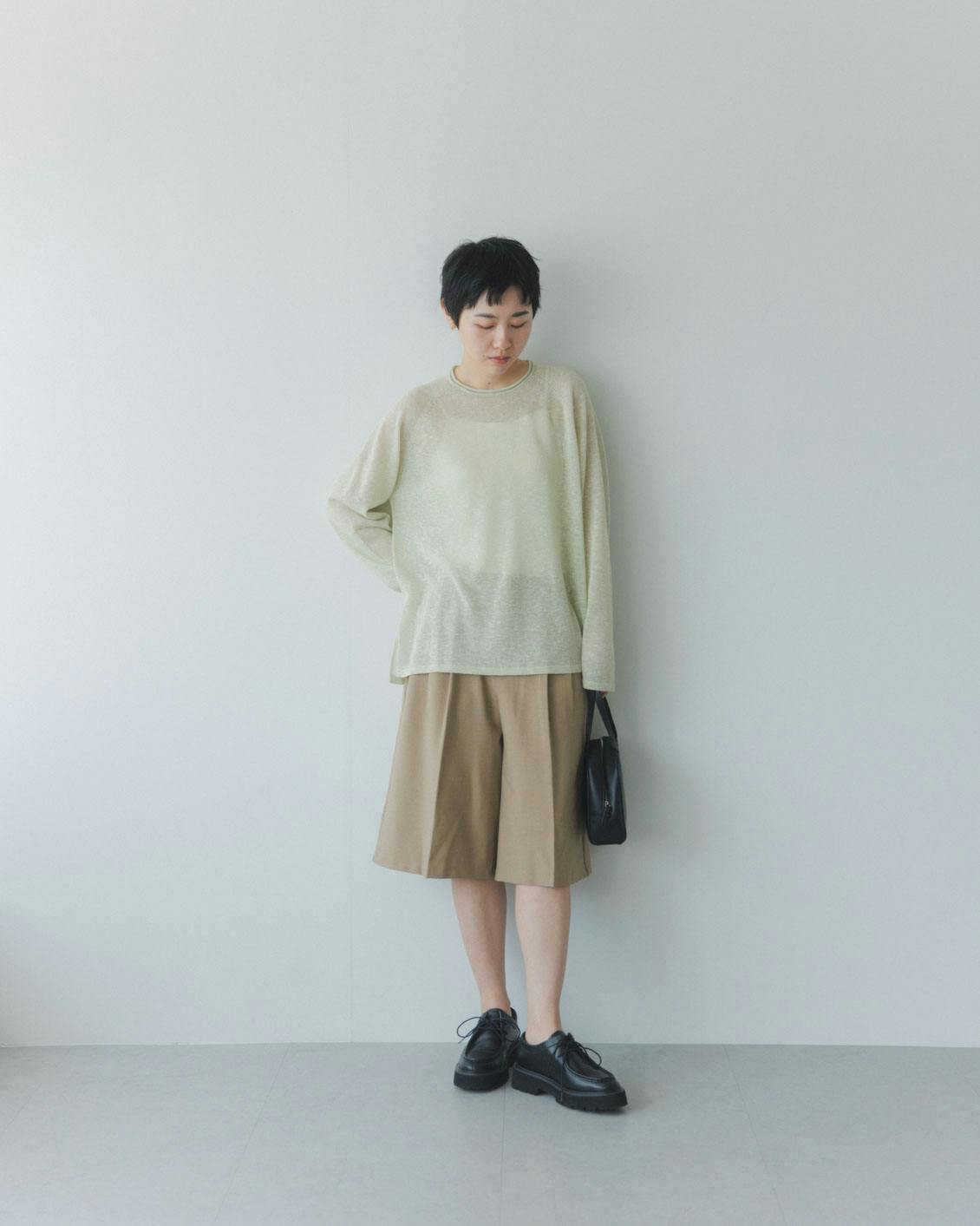 新商品】今から夏まで嬉しい「涼やか素材の長袖シアーニット」が新登場