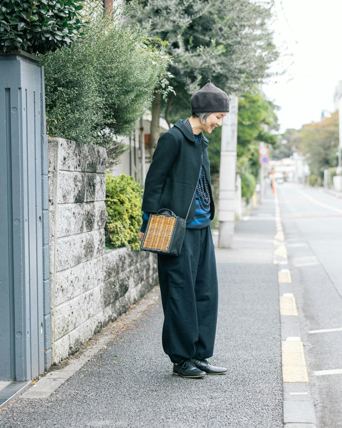 あの人が着てみたら】ラフなニットにも。シックなジャケットにも。青木