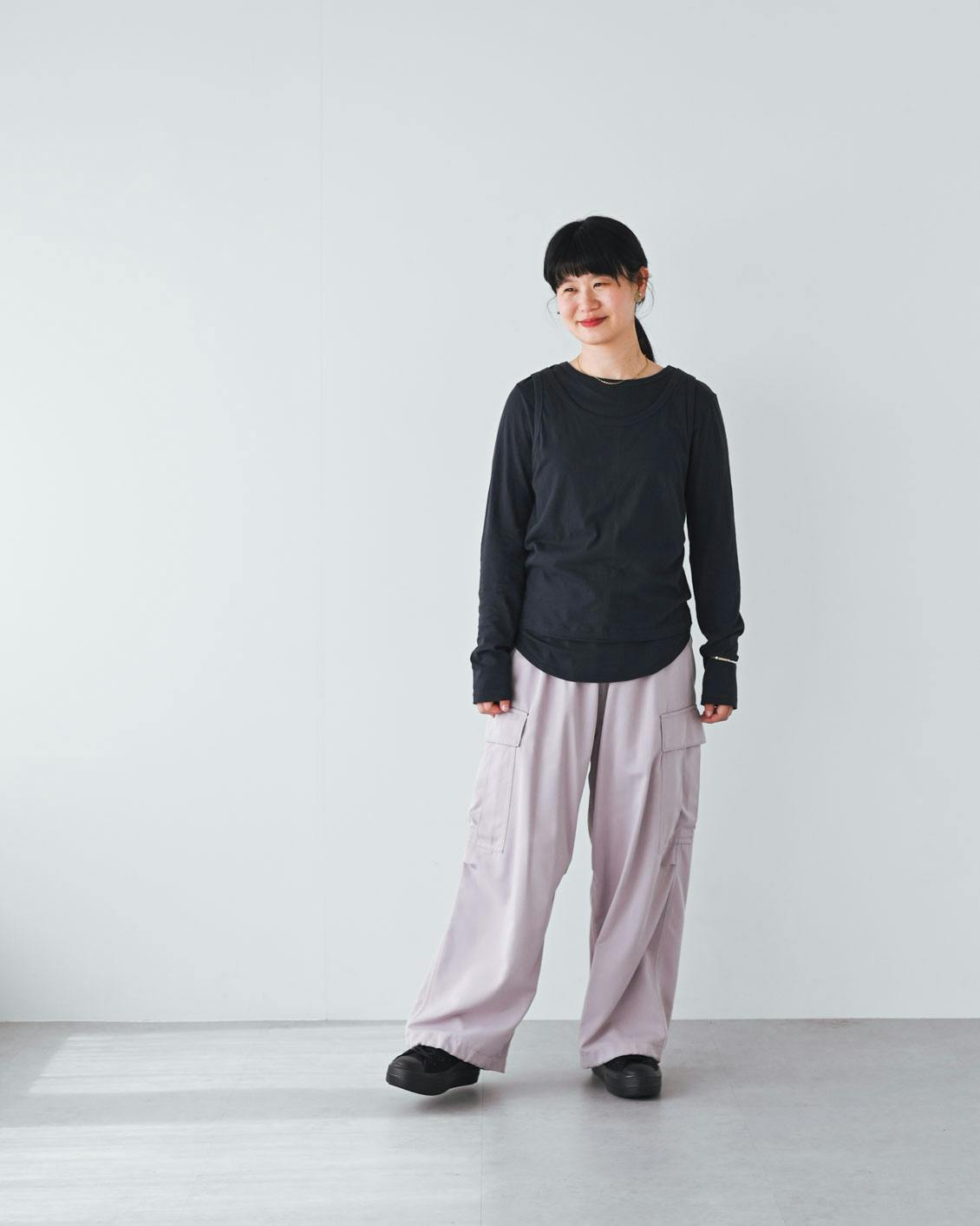 着用レビュー】JOHNBULLの「レイヤードカットソー」をスタッフ4名が着