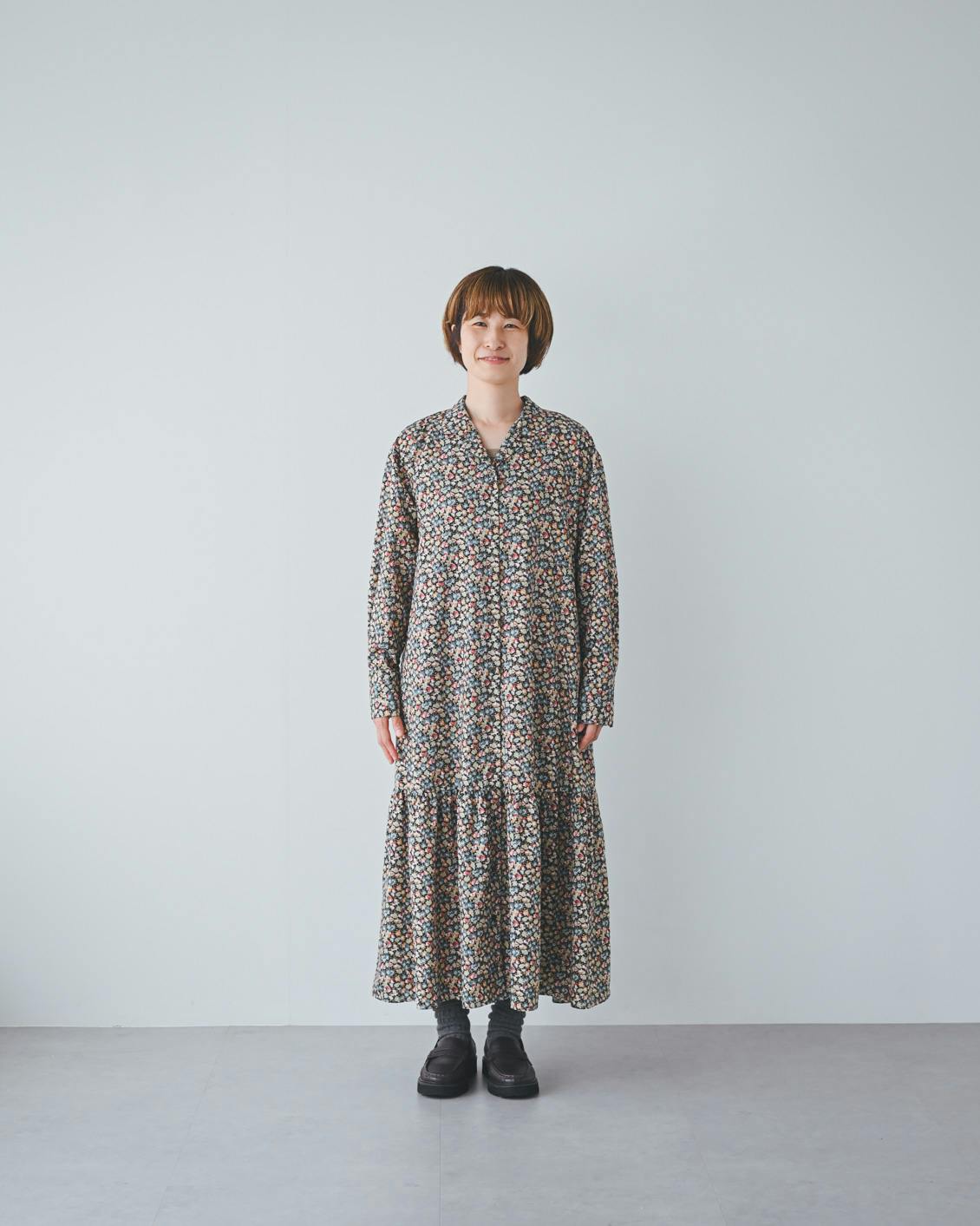 着用レビュー】大人の花柄ワンピースを、6名のスタッフが試着しました