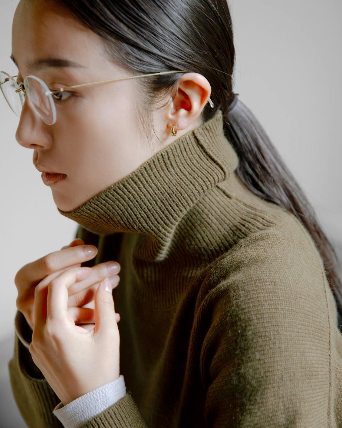 新商品】冬の毎日をかろやかに。カシミヤシルク混のやわらかニットが