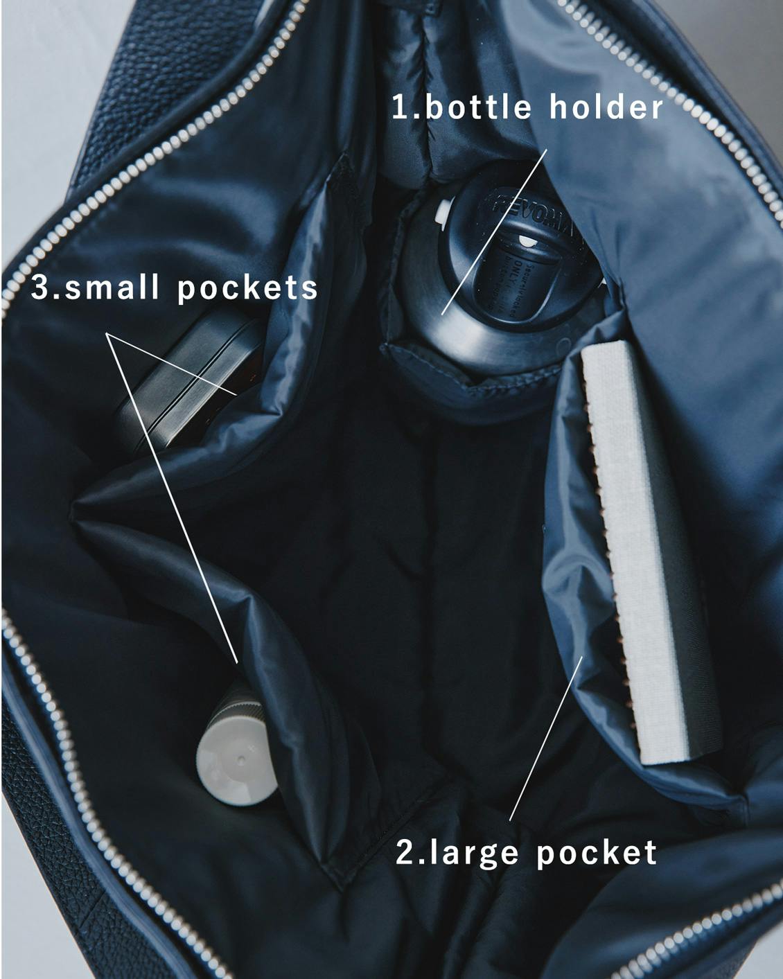 新商品】たっぷり入って、すっきり収まる。オンオフ頼れる「レザー