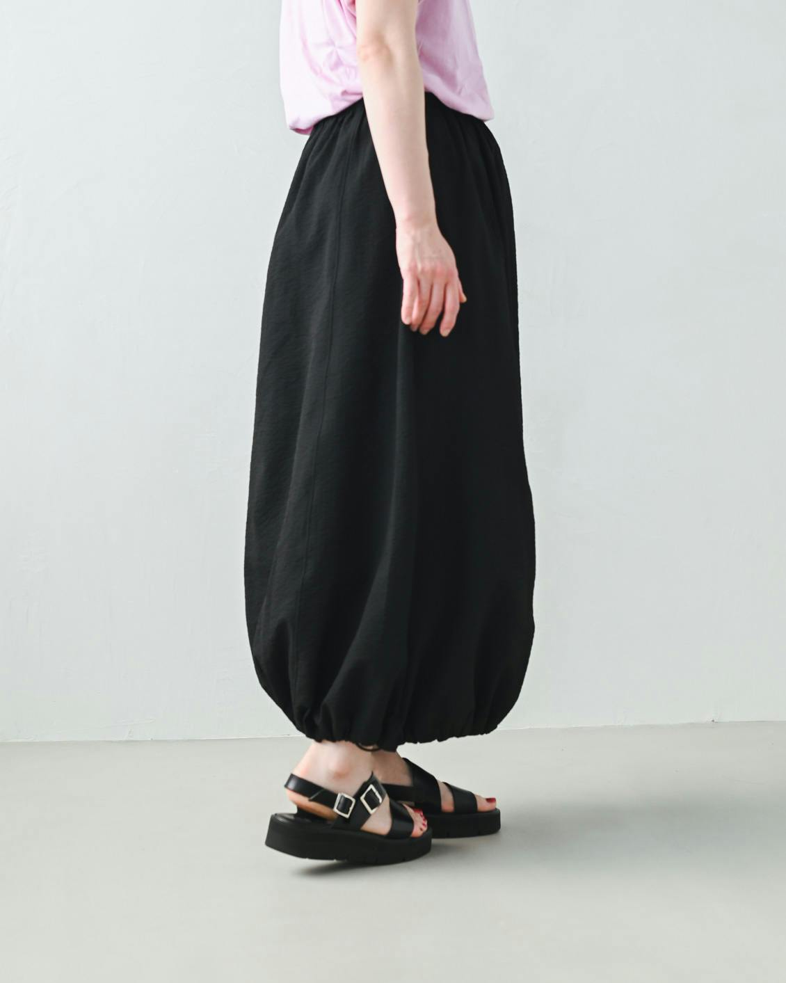 シアサッカーシャツ＆バルーンスカートセットアップ北欧、暮らしの道具店